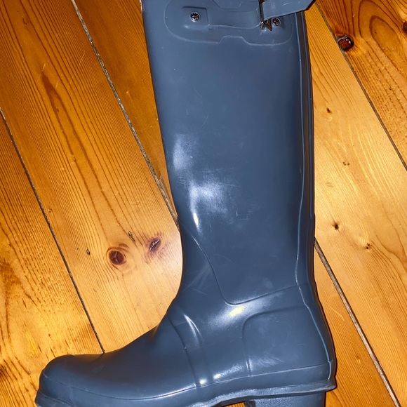 Womens Original Tall Gloss Rain Boots - Picture 3 of 5
